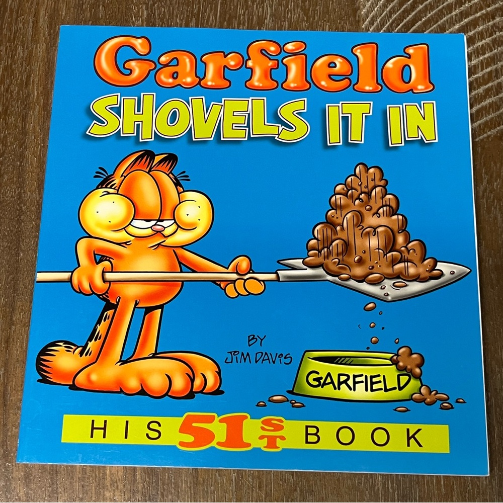 Garfield Shovels It In His 51st Book Classic Comic Books Series Paperback